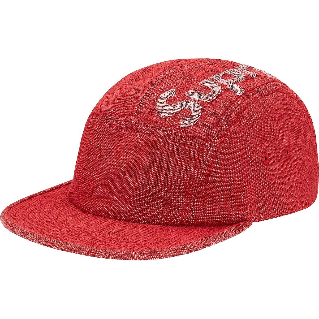 Top Logo Denim Camp Cap view 6